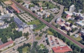 Entwicklungsgrundstück in Citylage, Dresden Strehlen - Luftbild