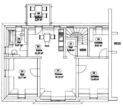 Gepflegte 3,5-Zimmer Wohnung mit Balkon in Radebeul - Grundriss