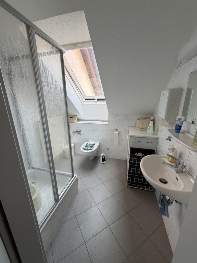 WC mit Dusche